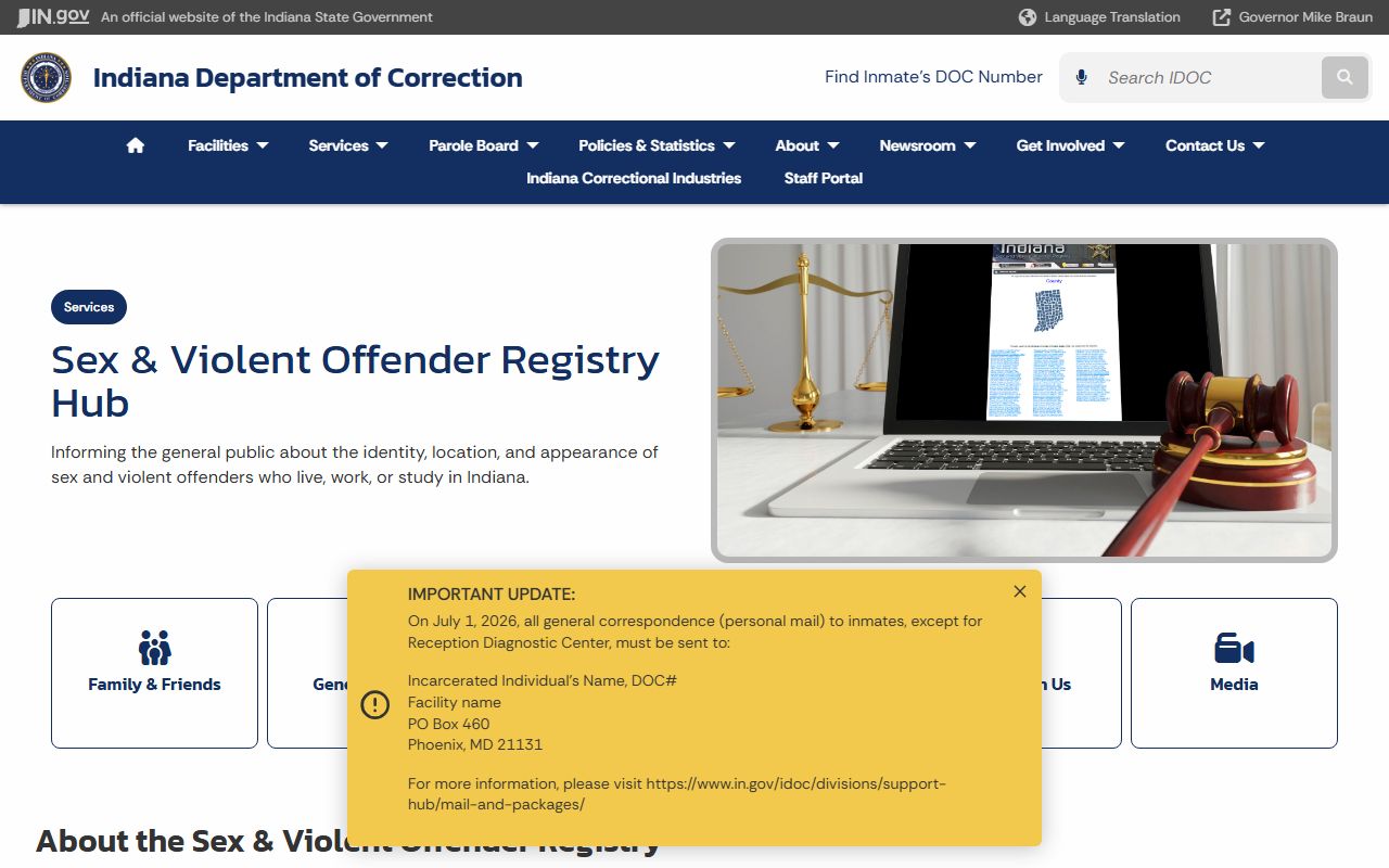 Johnson County arrest records sex and violent offender registry context